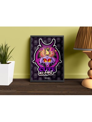 Метален постер Cult As Hell